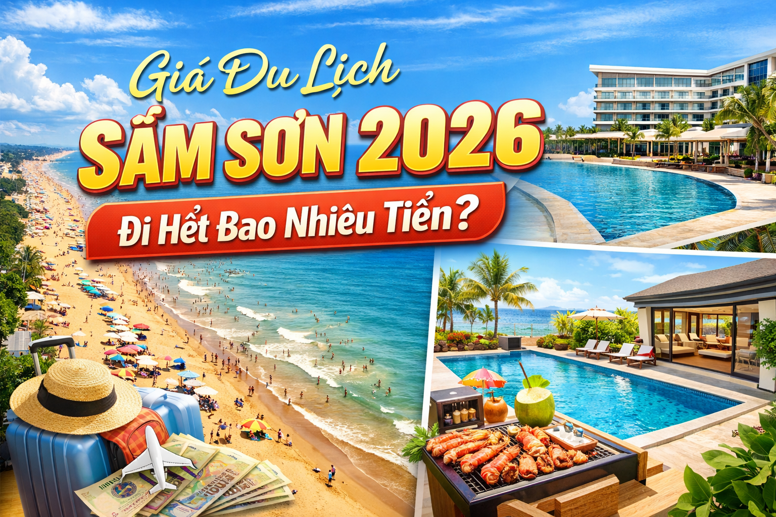 Giá du lịch Sầm Sơn 2026: Đi hết bao nhiêu tiền?